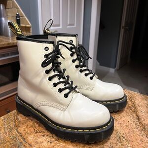 Doc Martens white boots